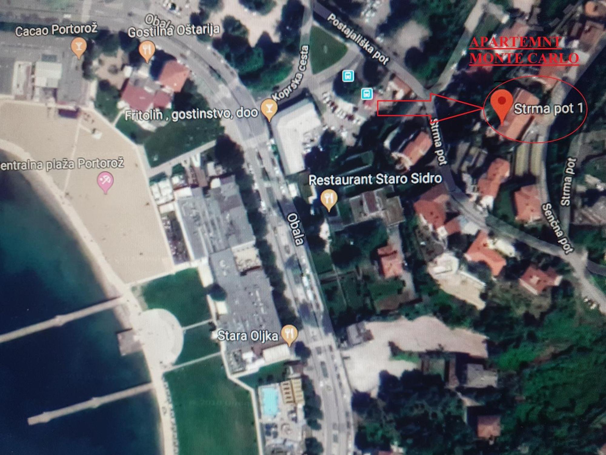 Apartment Monte Carlo Portorož Eksteriør bilde